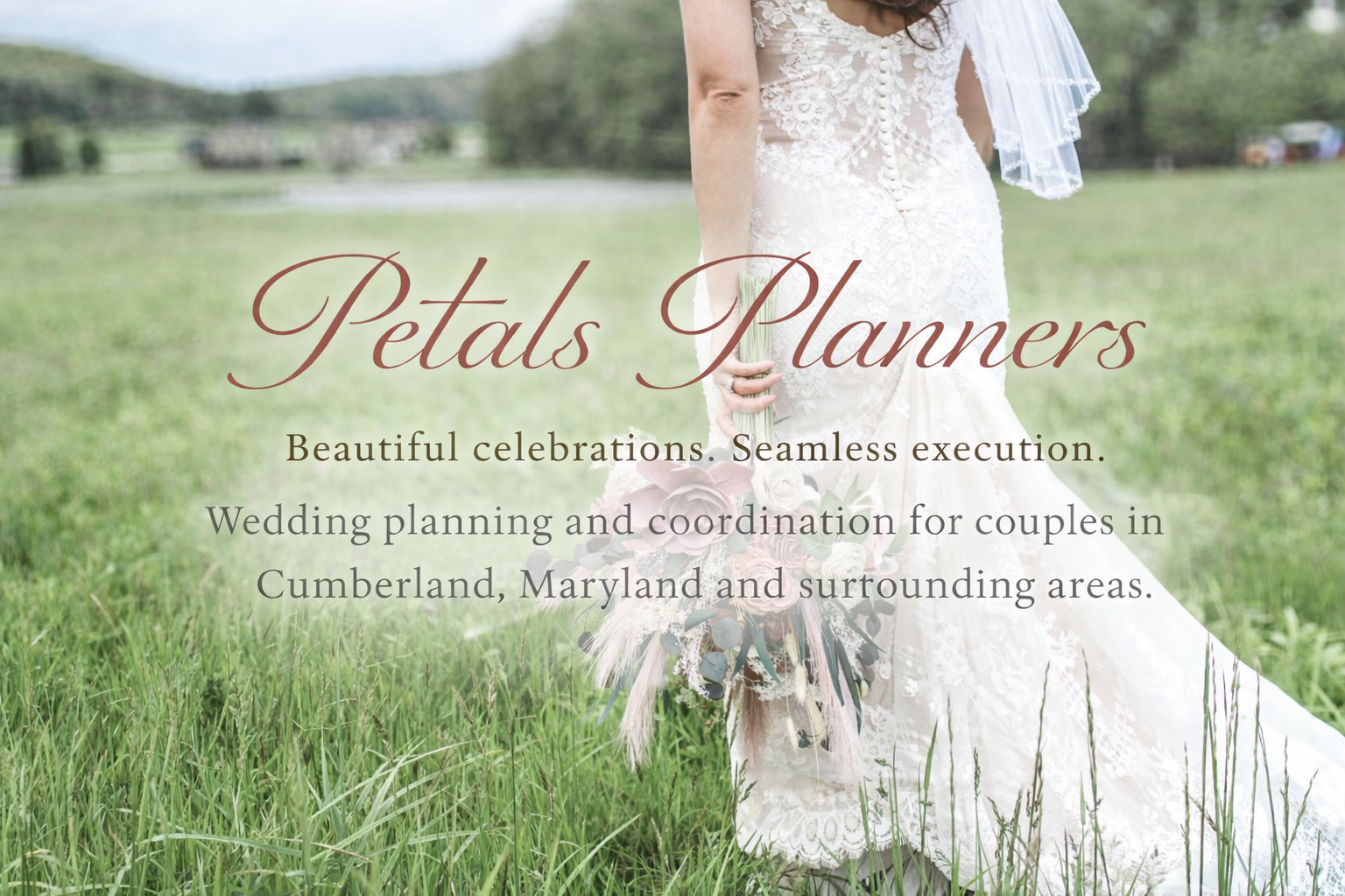 Petals Planners wedding planning and coordination in Maryland