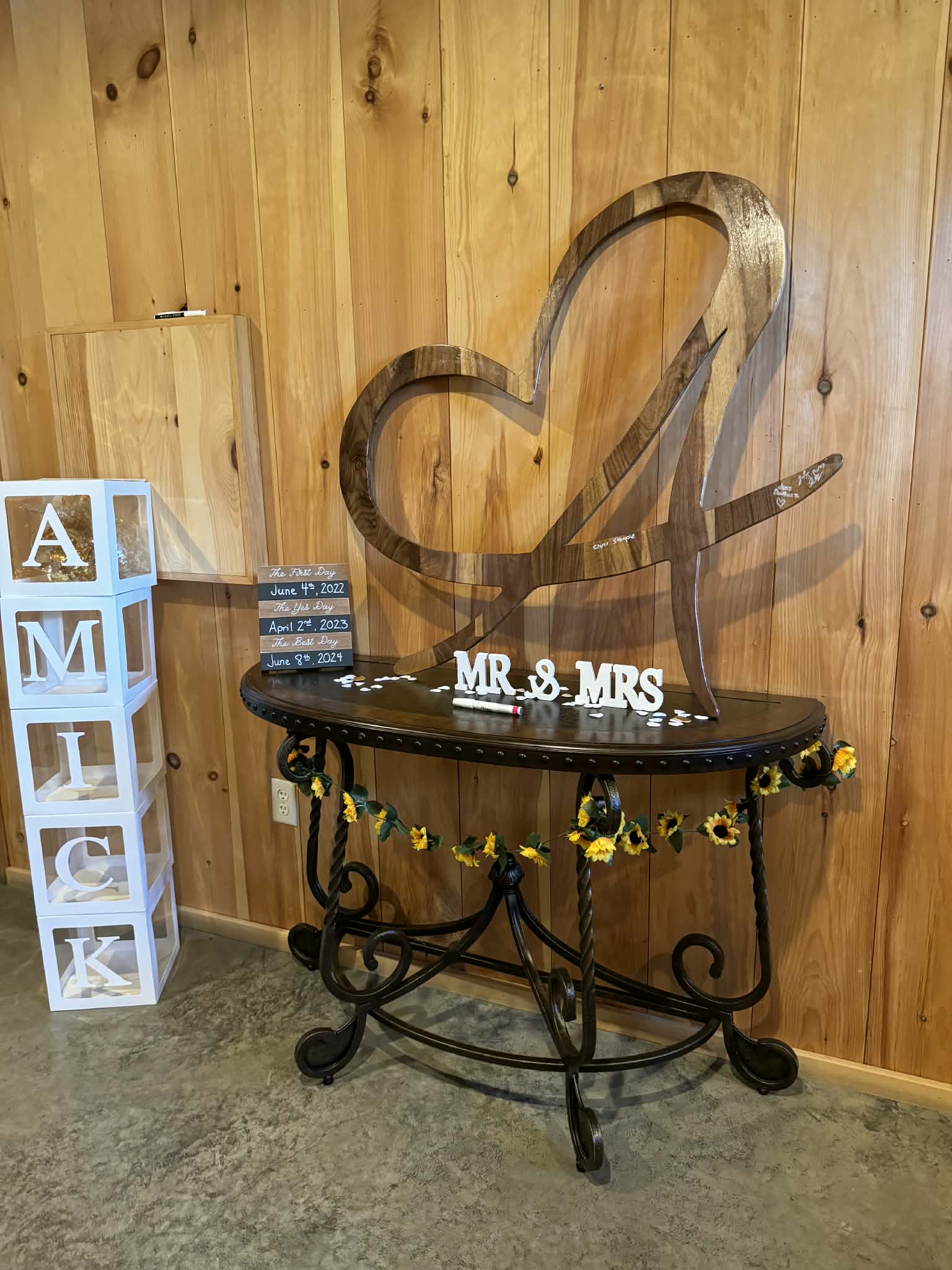 Wedding styling and coordination by Petals Planners