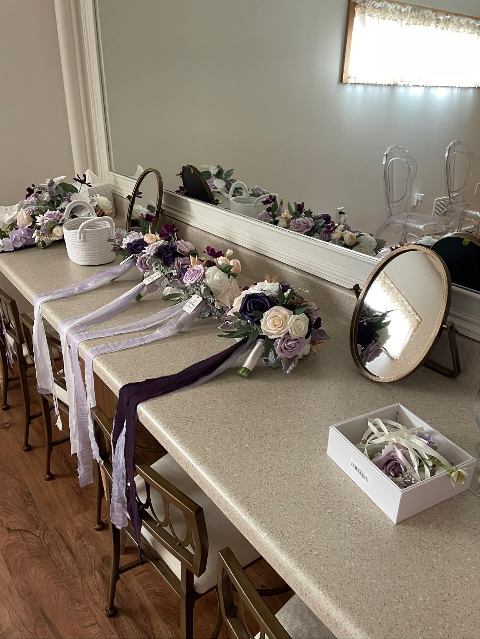 Wedding setup detail by Petals Planners