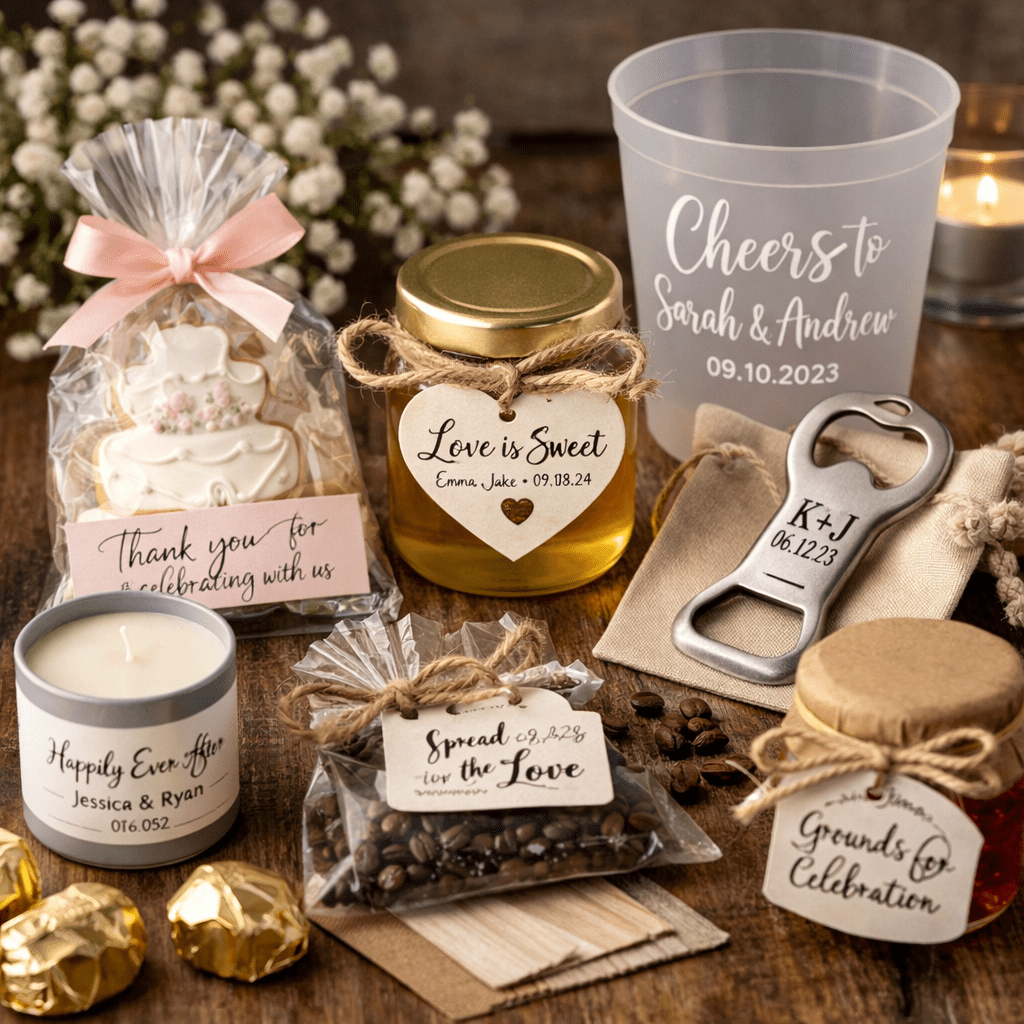 wedding favors guests actually want including candles cookies and edible favors