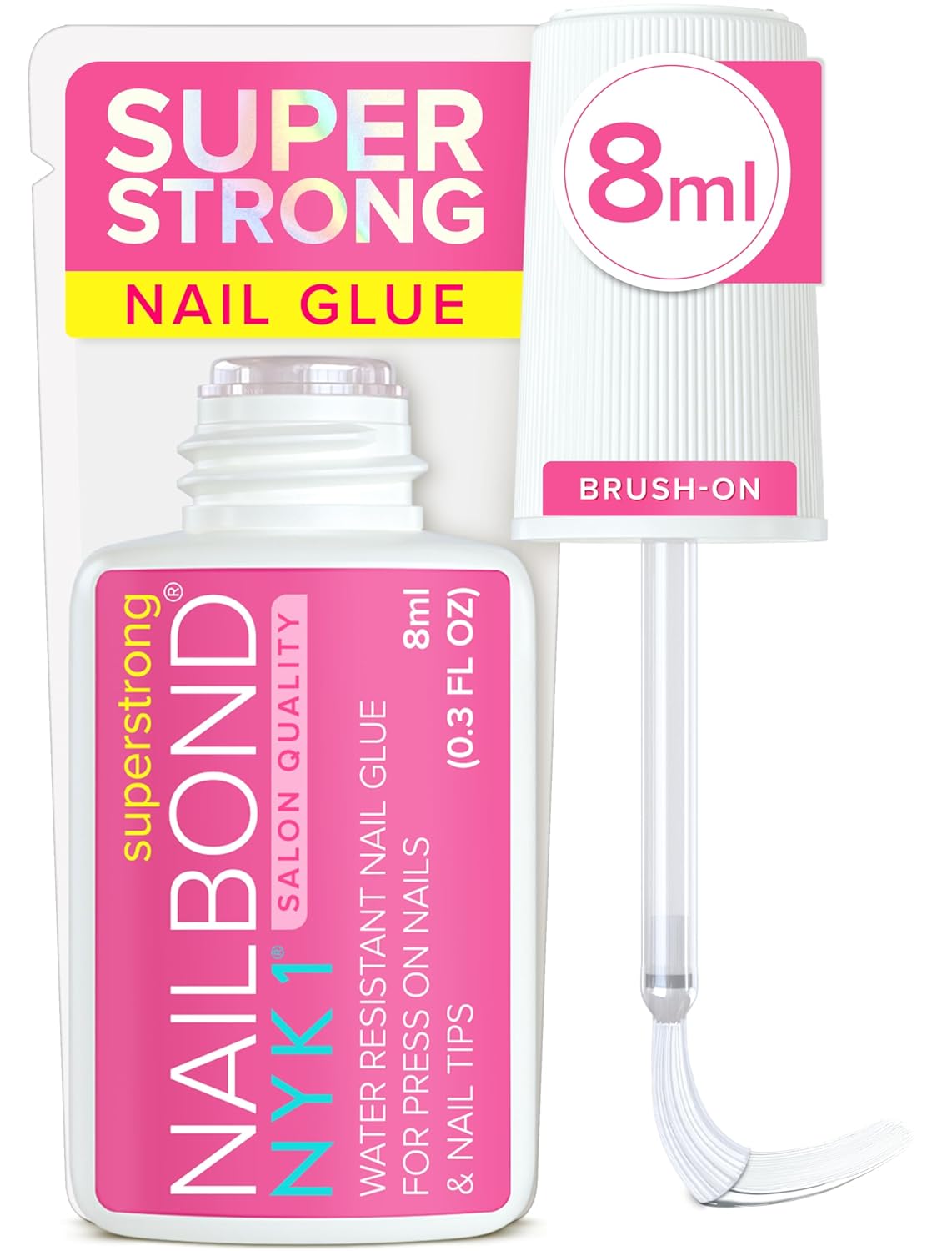Strong nail glue for bridal press on nails