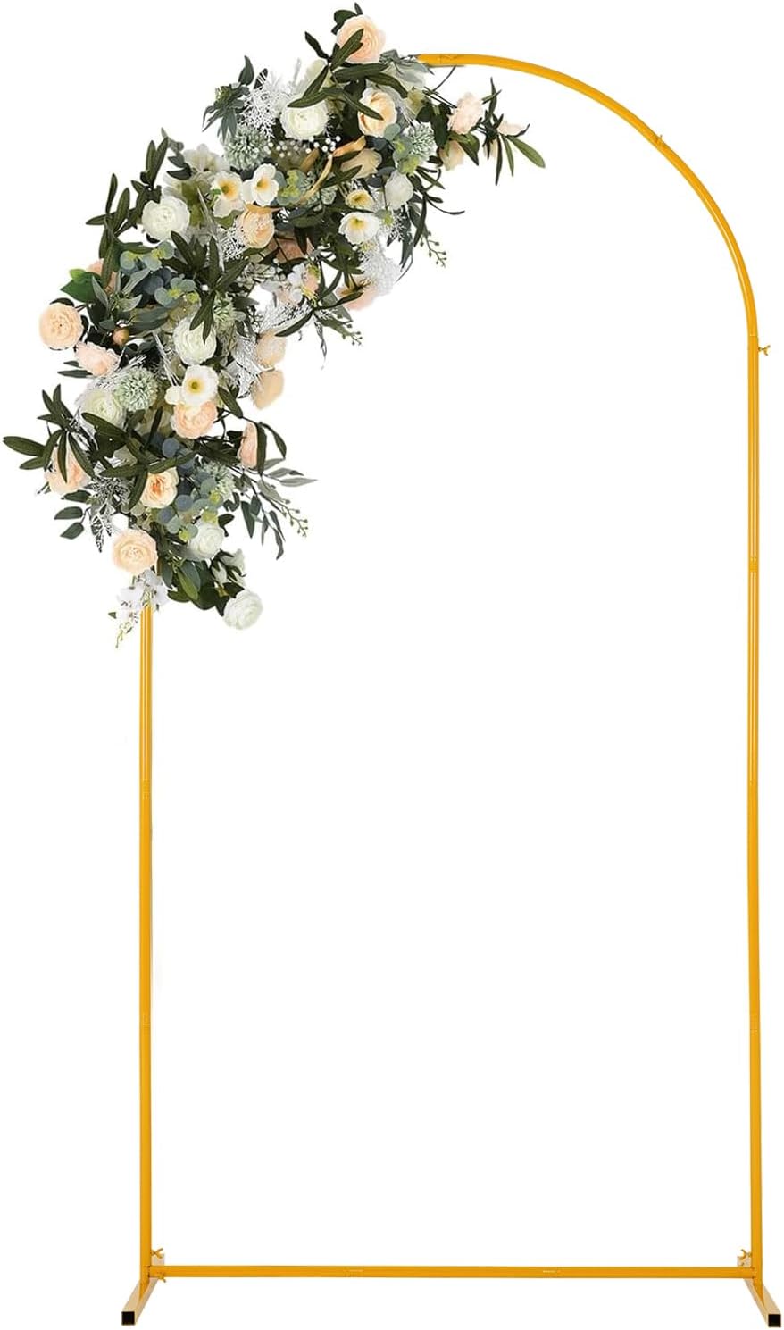 Gold wedding arch backdrop stand for bridal shower decor