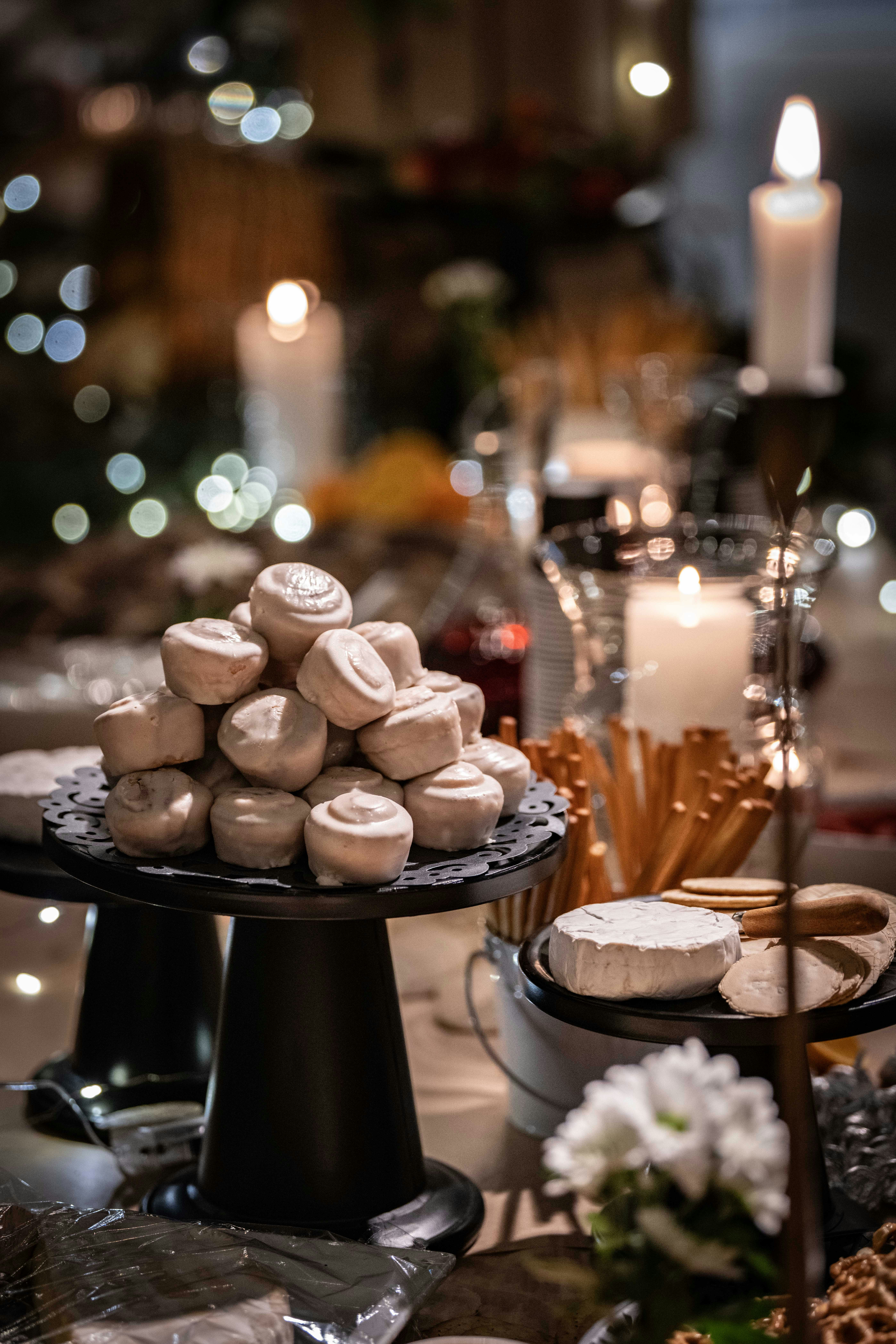 Wedding grazing table inspiration with charcuterie and fresh fruit