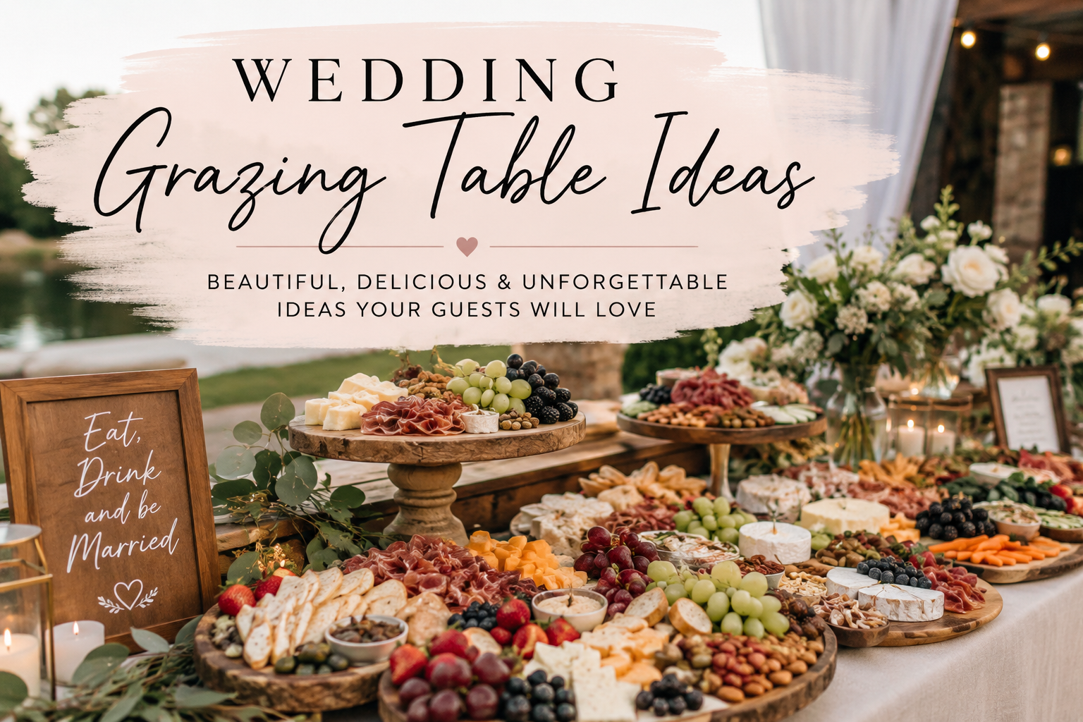 Luxury Grazing Table Ideas for Modern Weddings