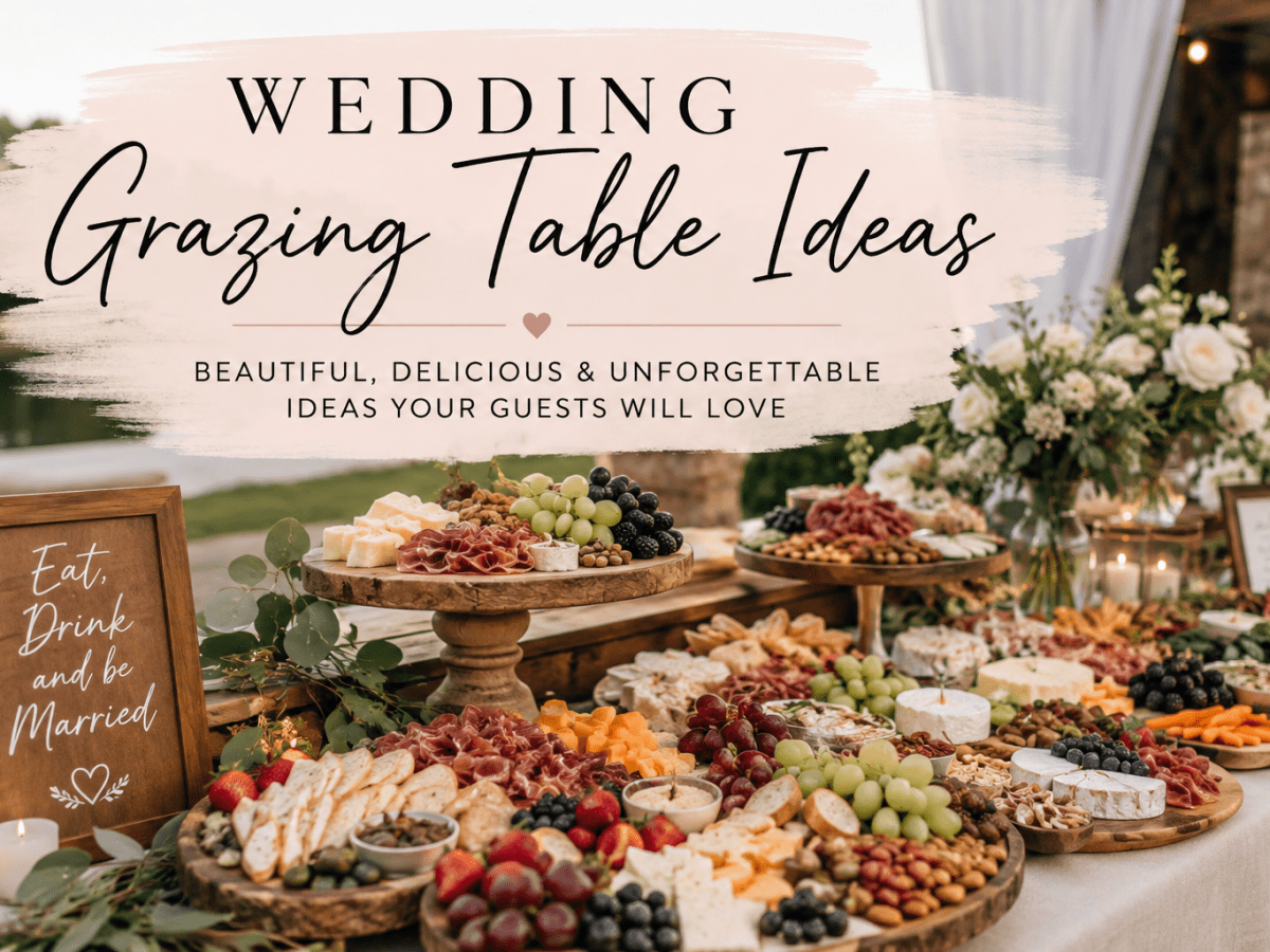 Luxury Grazing Table Ideas for Modern&nbsp;Weddings