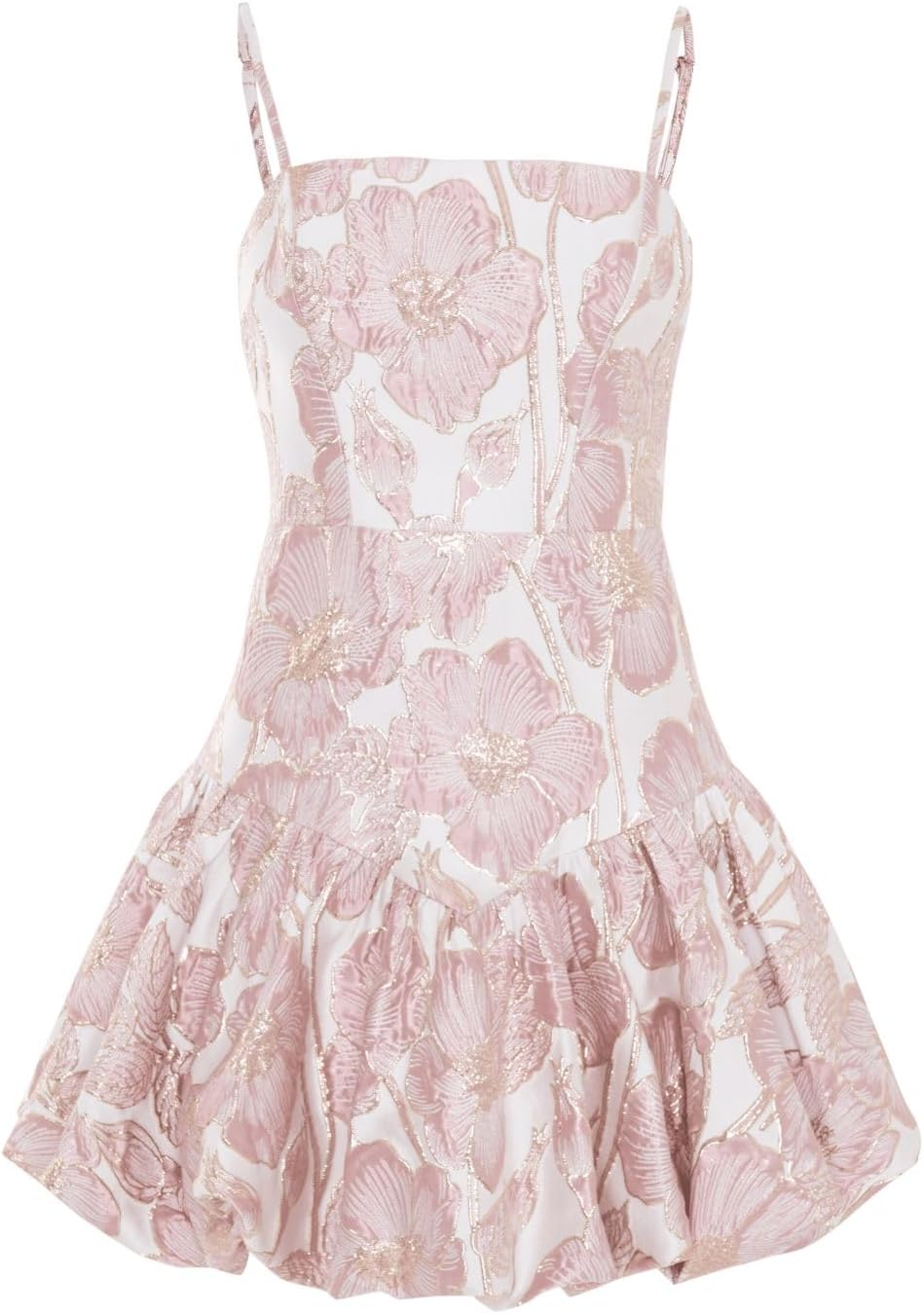 PatBO petal jacquard mini dress for wedding guest outfit