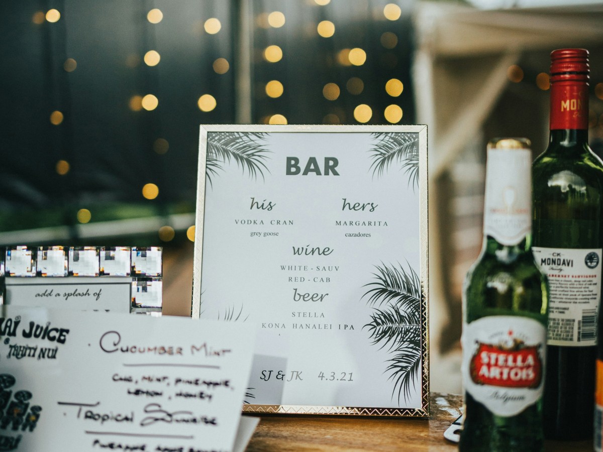 How Much Alcohol Do You Need for a Wedding? (Free Wedding Bar Calculator&nbsp;Guide)